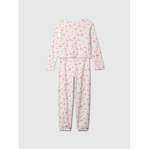 갭 Kids Recycled Waffle PJ Set