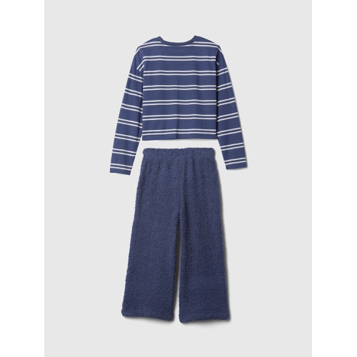 갭 Kids Recycled Chenille PJ Set