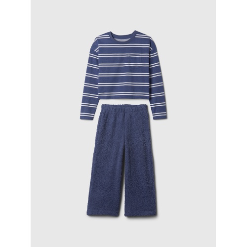 갭 Kids Recycled Chenille PJ Set