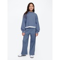 Kids Waffle-Knit Wide-Leg Pants