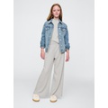 Kids Waffle-Knit Wide-Leg Pants