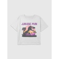 Kids Jurassic Park Graphic Boxy Crop Tee