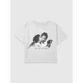 Kids Cloud Cherubs Graphic Boxy Crop Tee