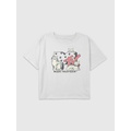 Kids MTV Cats Graphic Boxy Crop Tee