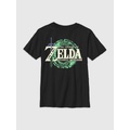 Kids Nintendo Zelda Tears of The Kingdom Logo Graphic Tee