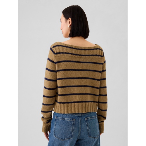 갭 CashSoft Boatneck Sweater