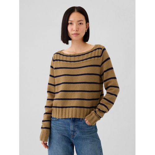 갭 CashSoft Boatneck Sweater