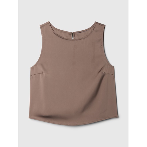 갭 Recycled Satin Shell Tank