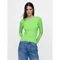 Modern Rib Cropped T-Shirt