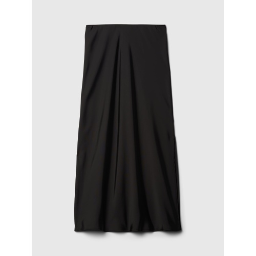 갭 Satin Maxi Skirt