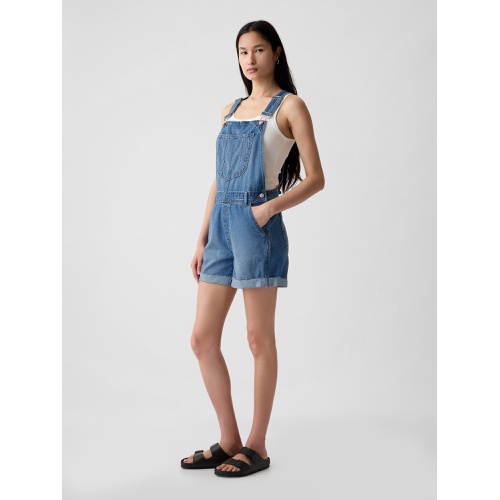 갭 Denim Shortalls