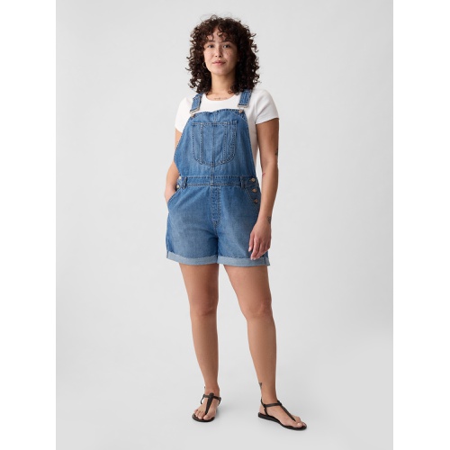 갭 Denim Shortalls