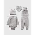 Baby 100% Organic Cotton 5-Piece Gift Set