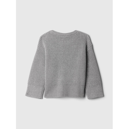 갭 Baby & Toddler 24/7 Split-Hem Sweater