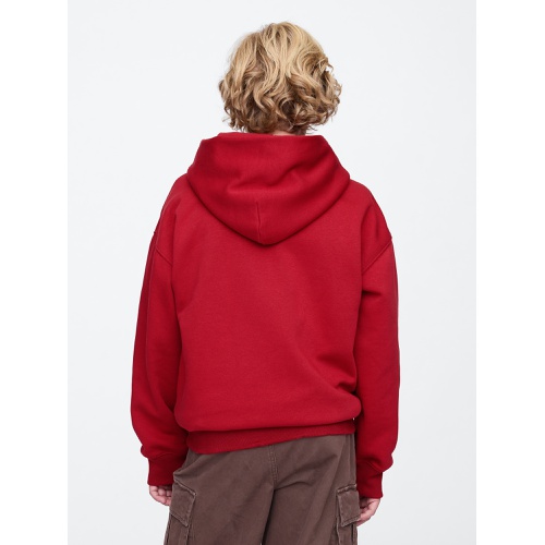 갭 Kids Vintage Soft Textured Logo Hoodie