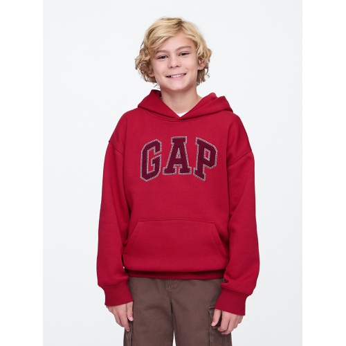 갭 Kids Vintage Soft Textured Logo Hoodie