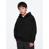 Kids Vintage Soft Textured Logo Hoodie