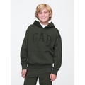 Kids Vintage Soft Textured Logo Hoodie