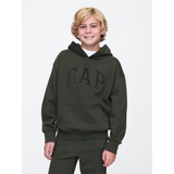 Kids Vintage Soft Textured Logo Hoodie