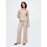 CashSoft Wide Rib Sweater Pants