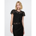 Lace Cap Sleeve Top