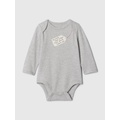 Baby Paddington Organic Cotton Embroidered Bodysuit
