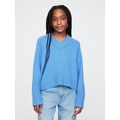 Kids CashSoft Oversized V-Neck Sweater
