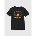 Kids Minecraft Survival Mode Graphic T-Shirt