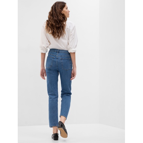 갭 High Rise Cheeky Straight Jeans