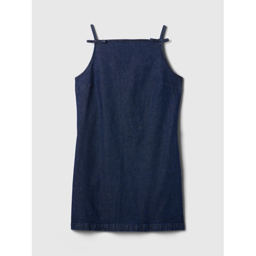 갭 Square-Neck Denim Mini Dress