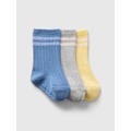 Baby First Favorites Crew Socks (3-Pack)