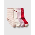 Baby & Toddler Crew Socks (4-Pack)