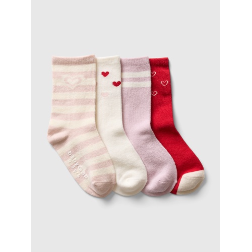 갭 Baby & Toddler Crew Socks (4-Pack)