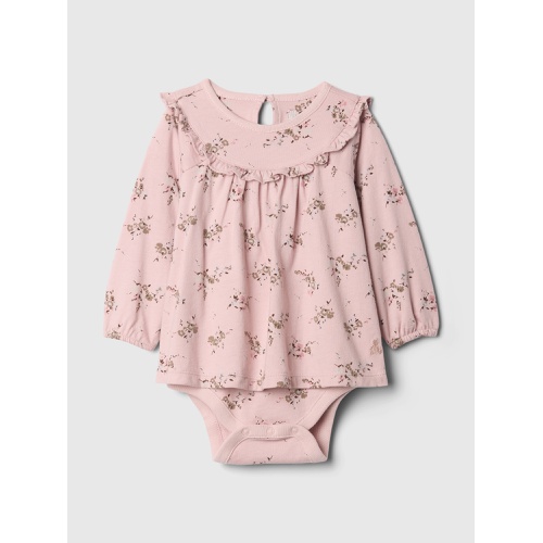 갭 Baby Organic Cotton Shirt Bodysuit