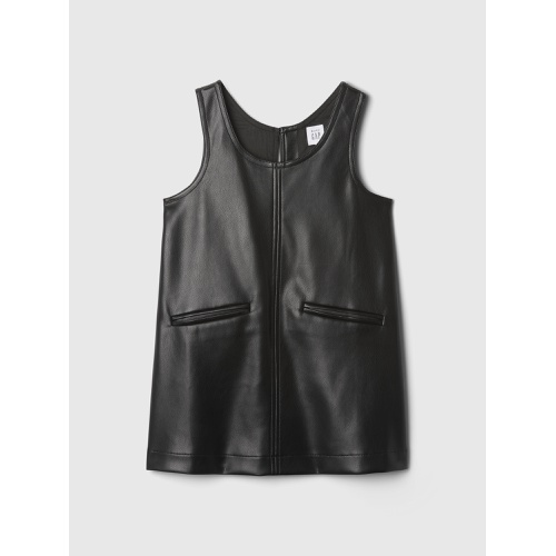 갭 babyGap Vegan Leather Jumper Dress