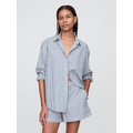 Organic Cotton Poplin Big Shirt