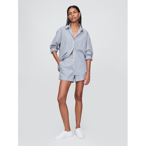 갭 Gap Organic Cotton Poplin Big Shirt