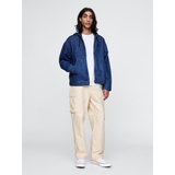 Herringbone Utility Cargo Pants