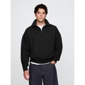 Heavyweight Quarter-Zip Polo Sweatshirt