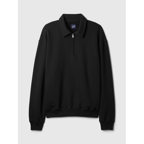 갭 Heavyweight Half-Zip Pullover