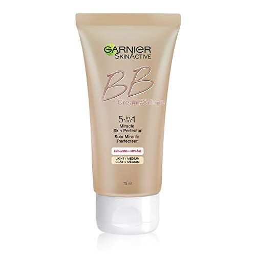  Garnier SkinActive BB Cream Anti-Aging Face Moisturizer, Light/Medium, 2.5 Ounce