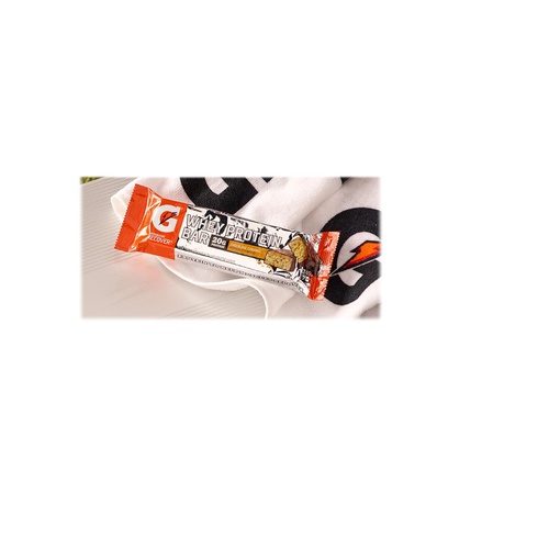  Gatorade Whey Protein Bars, Cookies & Creme, 2.8 oz bars (Pack of 12, 20g of protein per bar)