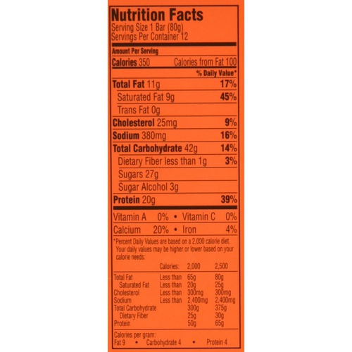  Gatorade Whey Protein Bars, Chocolate Pretzel, 2.8 oz bars (Pack of 12, 20g of protein per bar)