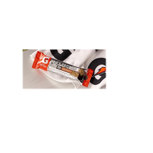  Gatorade Whey Protein Bars, Chocolate Pretzel, 2.8 oz bars (Pack of 12, 20g of protein per bar)