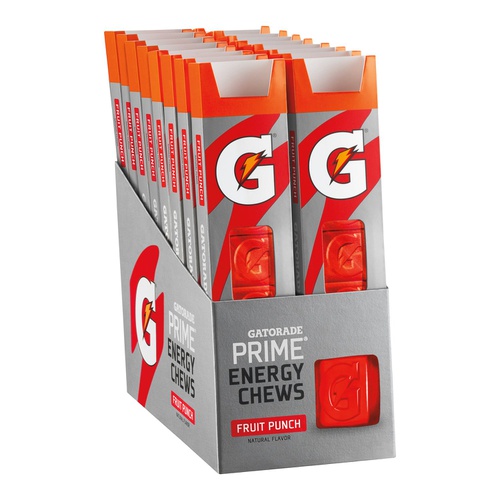  Gatorade Prime Energy Chews, Green Apple - 1 oz (Pack of 16)