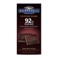 Ghirardelli Intense Dark Chocolate Bar - 92% Cacao  Dark chocolate with fruit-forward and earthy notes  12 bars