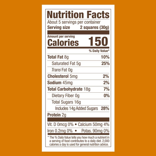  Ghirardelli Milk & Caramel Filled Squares Bag, 5.32 Ounce (Pack of 6)