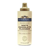Ghirardelli White Chocolate Flavored Sauce Squeeze Bottle, White Chocolate Flavored Sauce, 16 Oz