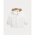 Faux-Fur-Trim Down Parka