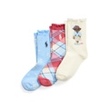 Polo Bear Crew Sock 3-Pack